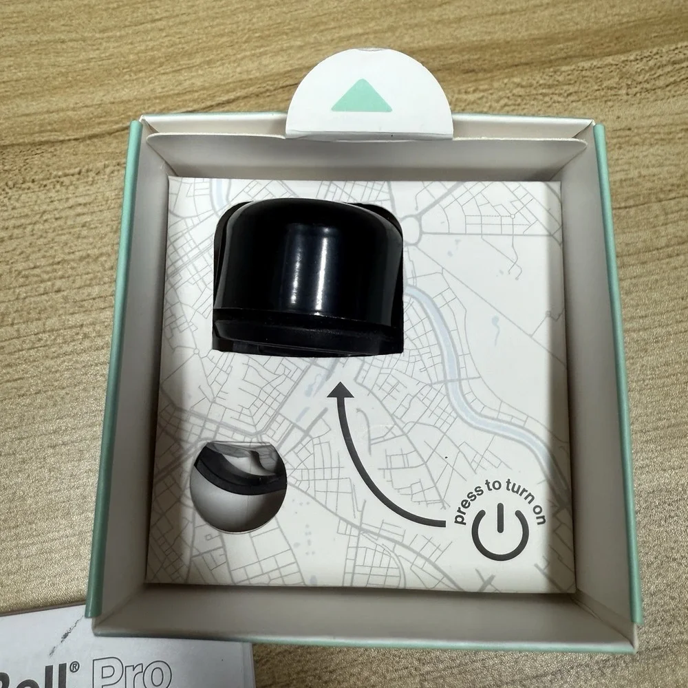 AirBell Pro Bike Bell with Apple Find My‎ Compatibility AirTag Alternative